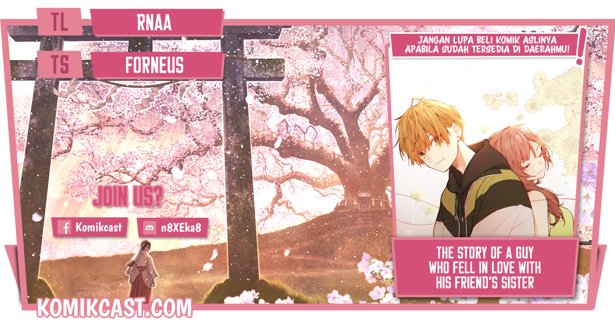 The Story of a Guy who fell in love with his Friend’s Sister Chapter 08 Gambar 1
