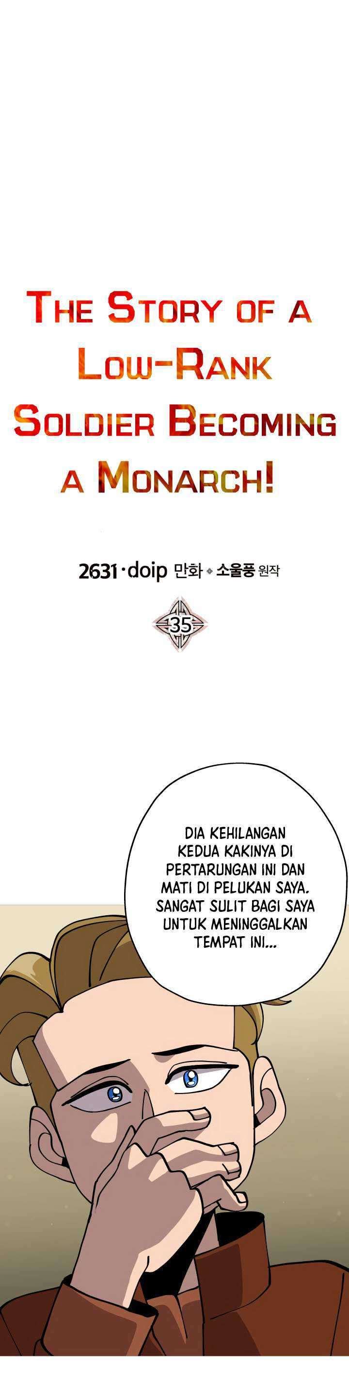 The Story of a Low-Rank Soldier Becoming a Monarch Chapter 35 Gambar 5
