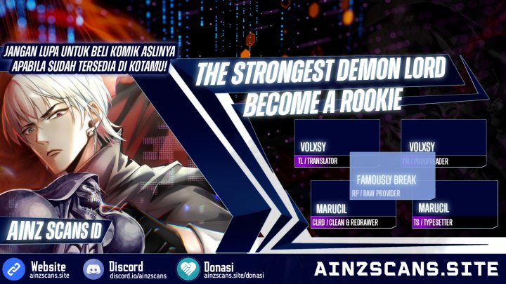 The Strongest Demon Lord Becomes a Rookie Chapter 07 Gambar 1