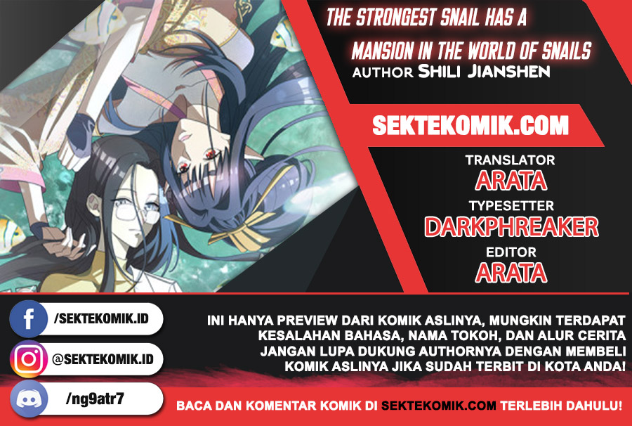 The Strongest Snail Has A Mansion In The World Of Snails Chapter 00 Gambar 1
