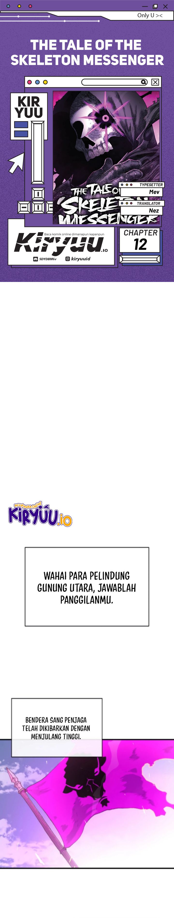 The Tale of the Skeleton Messenger Chapter 12 Gambar 1