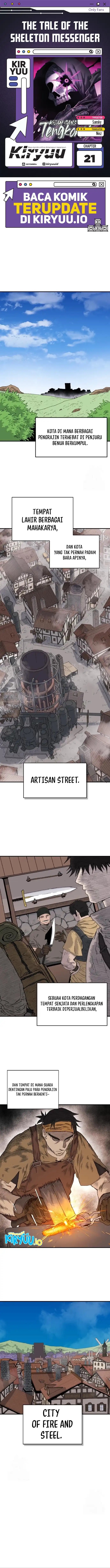 The Tale of the Skeleton Messenger Chapter 21 Gambar 1
