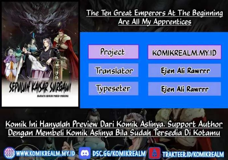 The Ten Great Emperors Are All My Disciples Chapter 09 Gambar 1