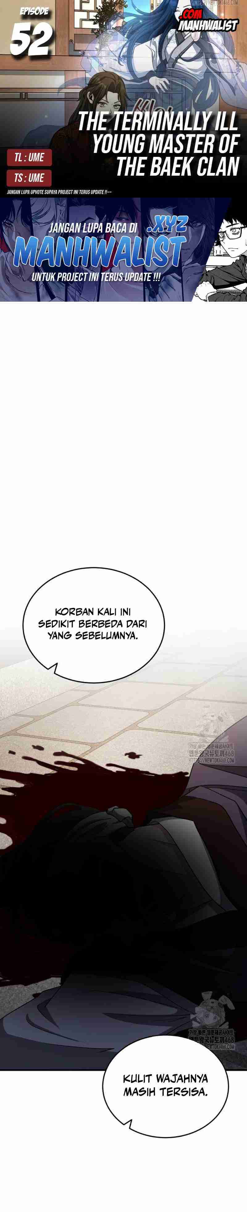The Terminally Ill Young Master of the Baek Clan Chapter 52 Gambar 1