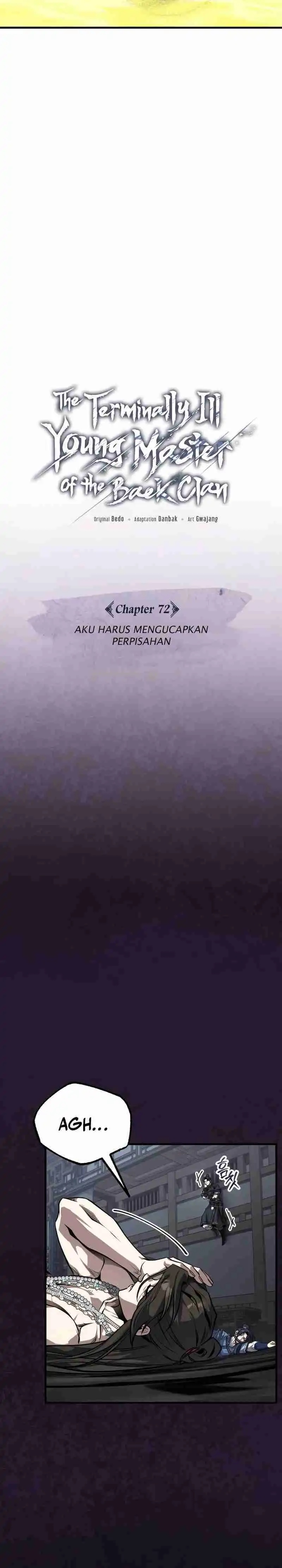 The Terminally Ill Young Master of the Baek Clan Chapter 72 Gambar 8