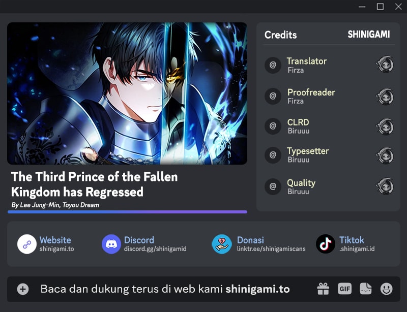 The Third Prince Of The Fallen Kingdom has Regressed Chapter 25 Gambar 1
