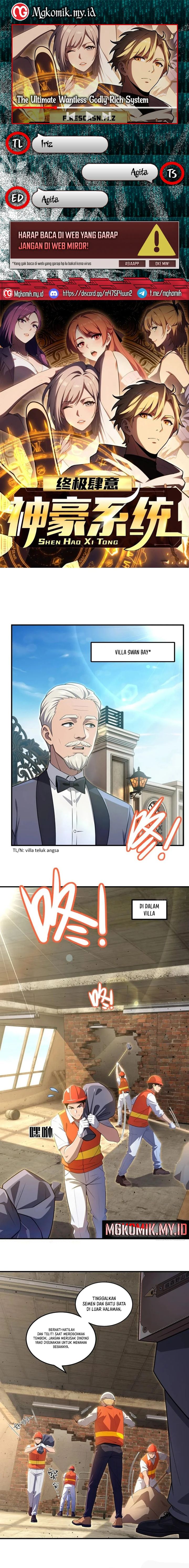 The Ultimate Wantless Godly Rich System Chapter 30 Gambar 1
