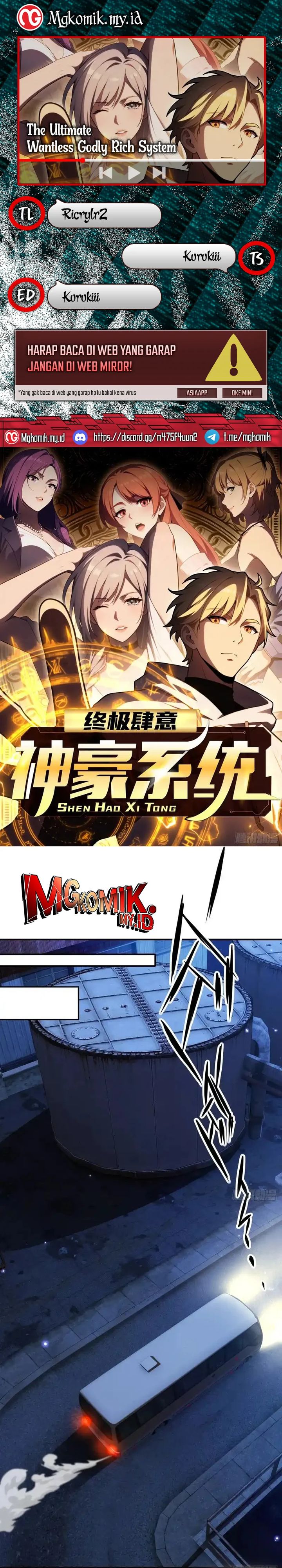 The Ultimate Wantless Godly Rich System Chapter 79 Gambar 1