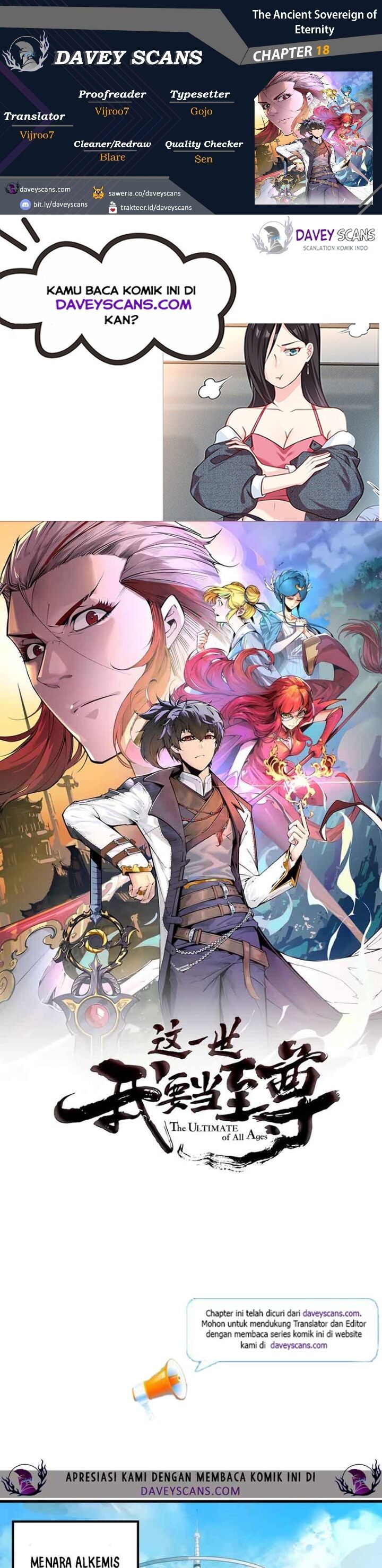 The Ultimate of All Ages (The Ancient Sovereign of Eternity) Chapter 18 Gambar 1