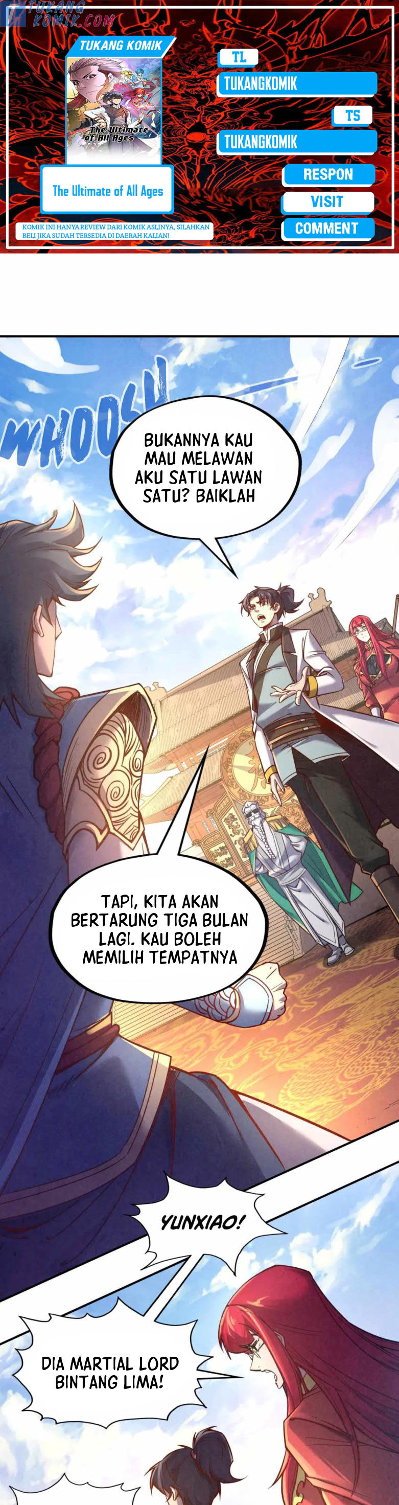 The Ultimate of All Ages (The Ancient Sovereign of Eternity) Chapter 117 Gambar 1