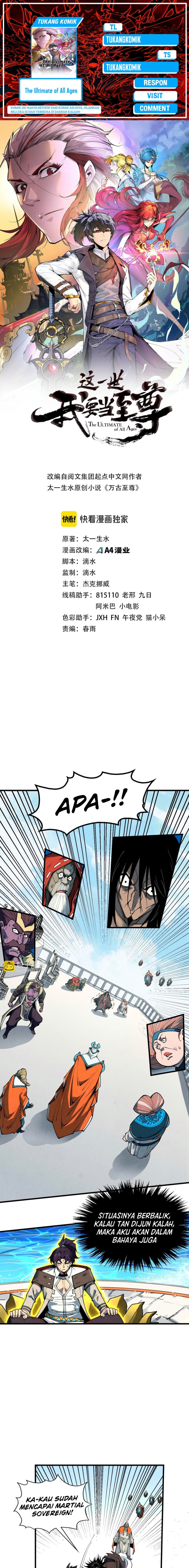 The Ultimate of All Ages (The Ancient Sovereign of Eternity) Chapter 406 Gambar 1