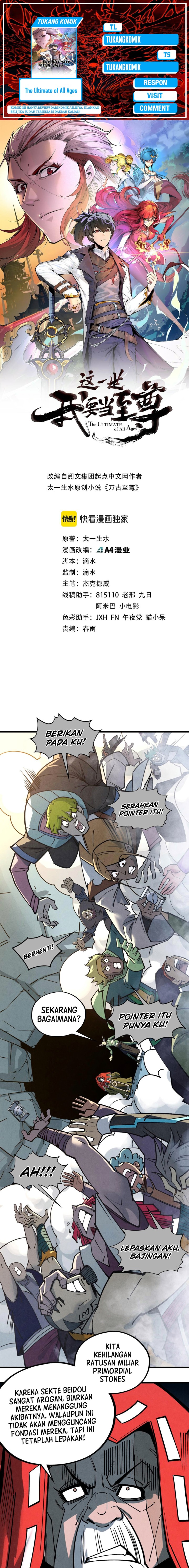 The Ultimate of All Ages (The Ancient Sovereign of Eternity) Chapter 410 Gambar 1