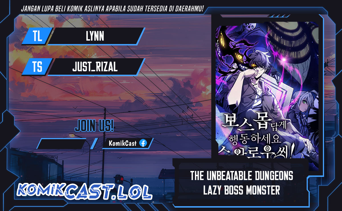 The Unbeatable Dungeon’s Lazy Boss Monster Chapter 00 Gambar 1