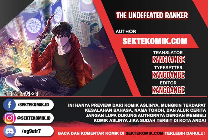 The Undefeated Ranker Chapter 01 Gambar 1