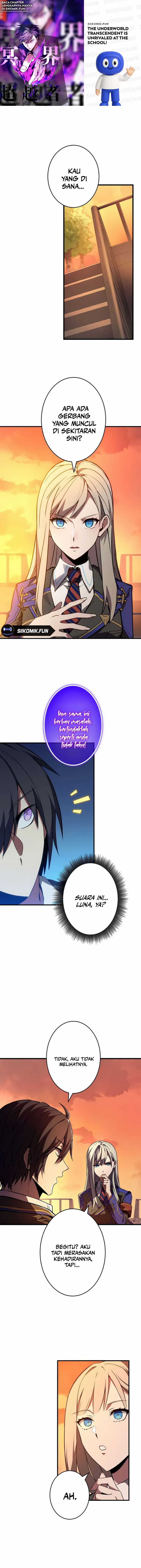 The Underworld Transcendent Is Unrivaled at the School! Chapter 03 Gambar 1