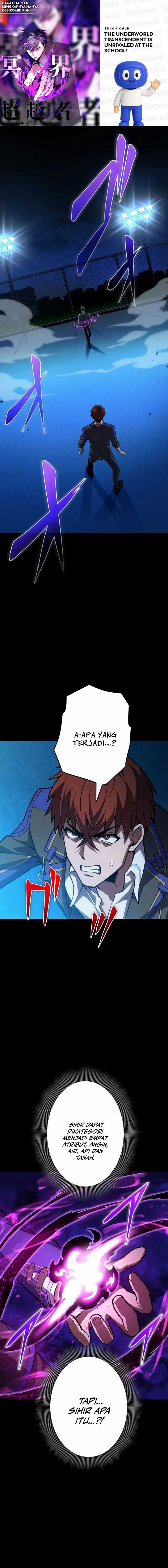 The Underworld Transcendent Is Unrivaled at the School! Chapter 04 Gambar 1