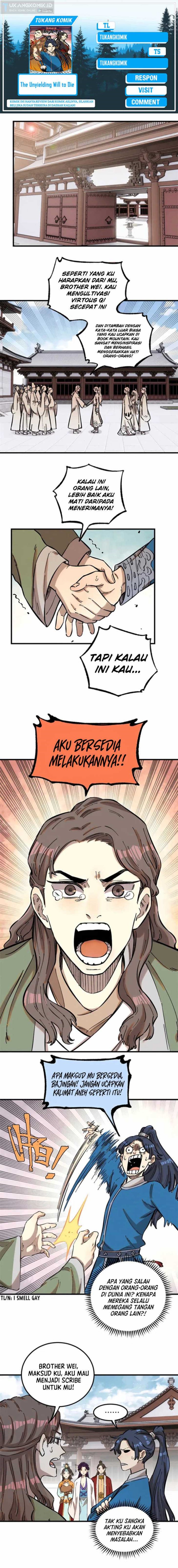 The Unyielding Will to Die Chapter 16 Gambar 1