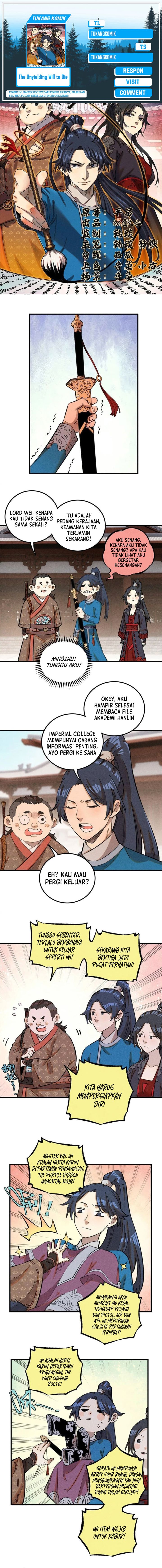 The Unyielding Will to Die Chapter 23 Gambar 1