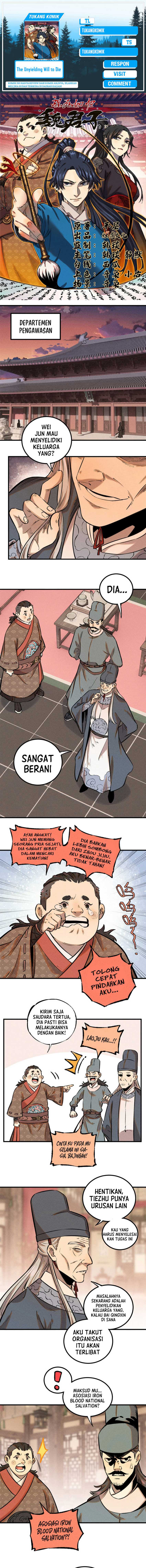 The Unyielding Will to Die Chapter 28 Gambar 1