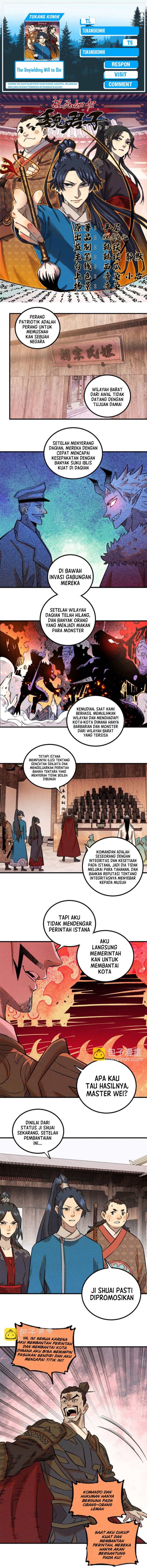 The Unyielding Will to Die Chapter 35 Gambar 1