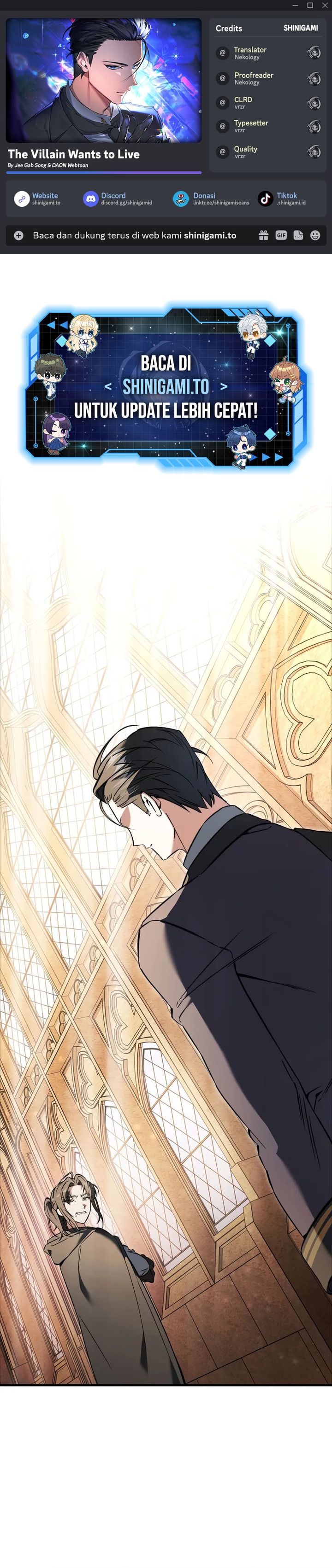 The Villain Wants To Live Chapter 39 Gambar 1