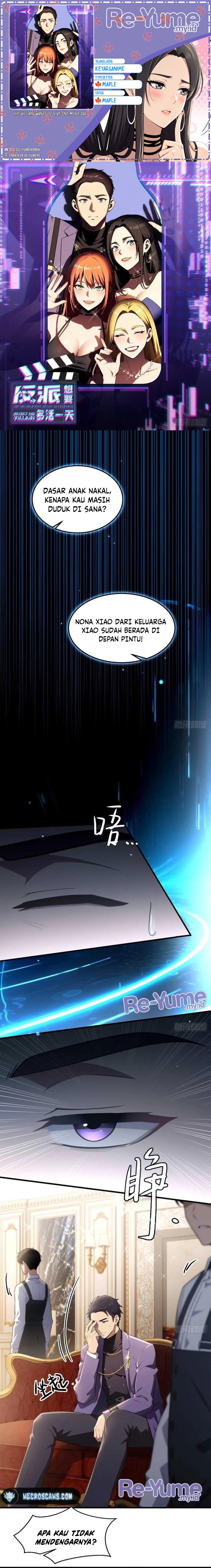 The Villain Wants to Live One More Day Chapter 01 Gambar 1