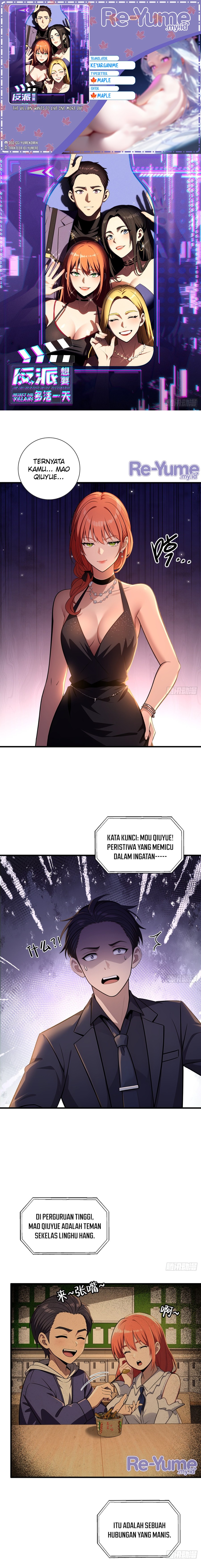 The Villain Wants to Live One More Day Chapter 07 Gambar 1