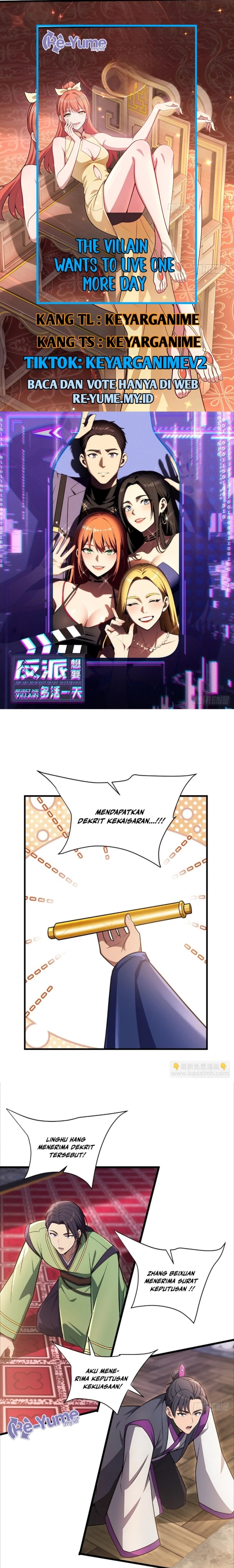 The Villain Wants to Live One More Day Chapter 34 Gambar 1