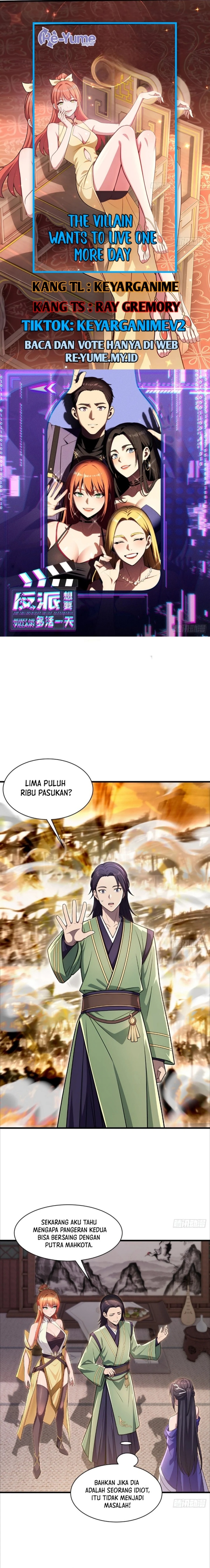The Villain Wants to Live One More Day Chapter 35 Gambar 1