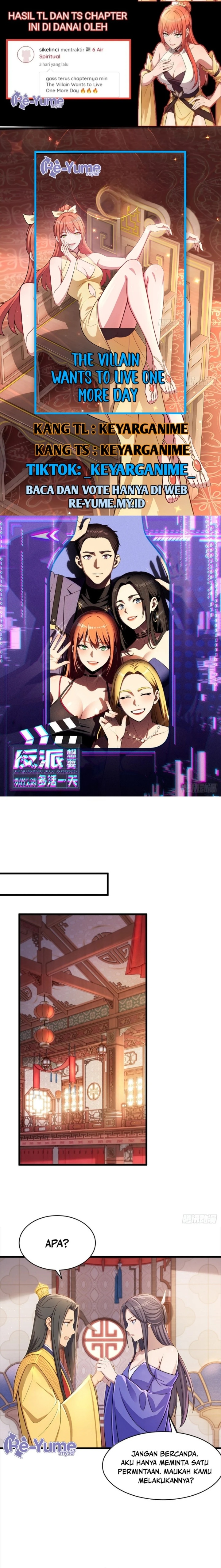 The Villain Wants to Live One More Day Chapter 40 Gambar 1