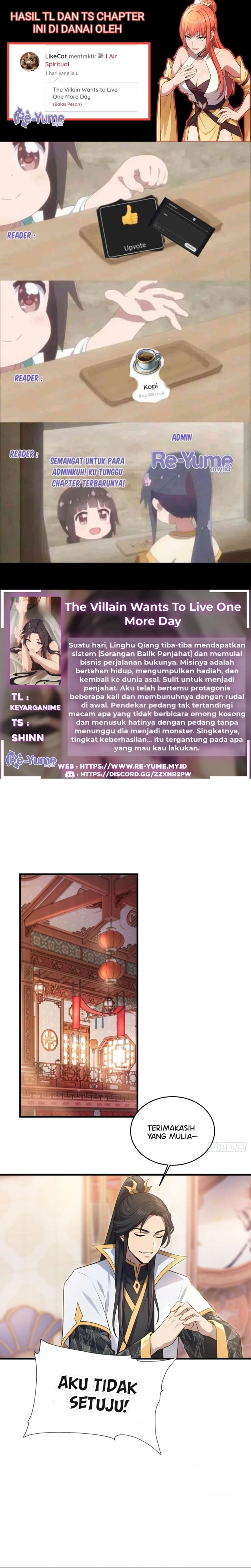 The Villain Wants to Live One More Day Chapter 41 Gambar 1