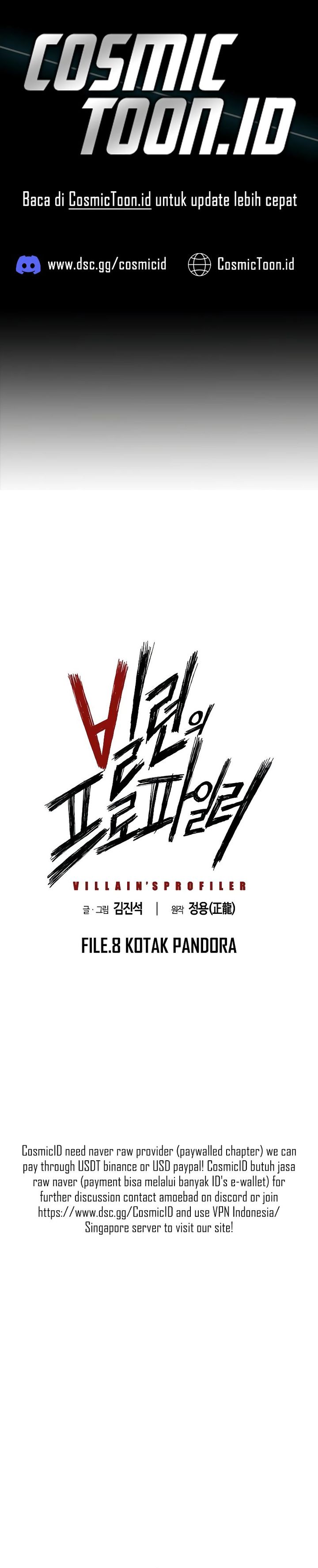 The Villain’s Profiler Chapter 08 Gambar 1