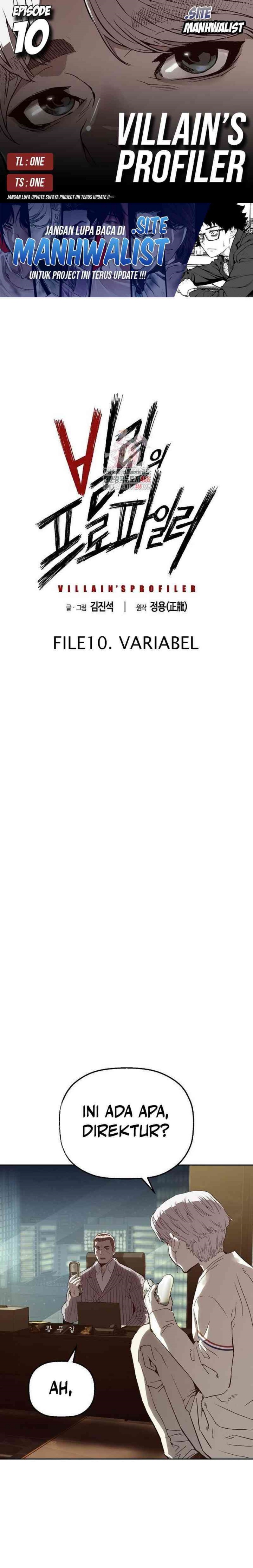 The Villain’s Profiler Chapter 10 Gambar 1
