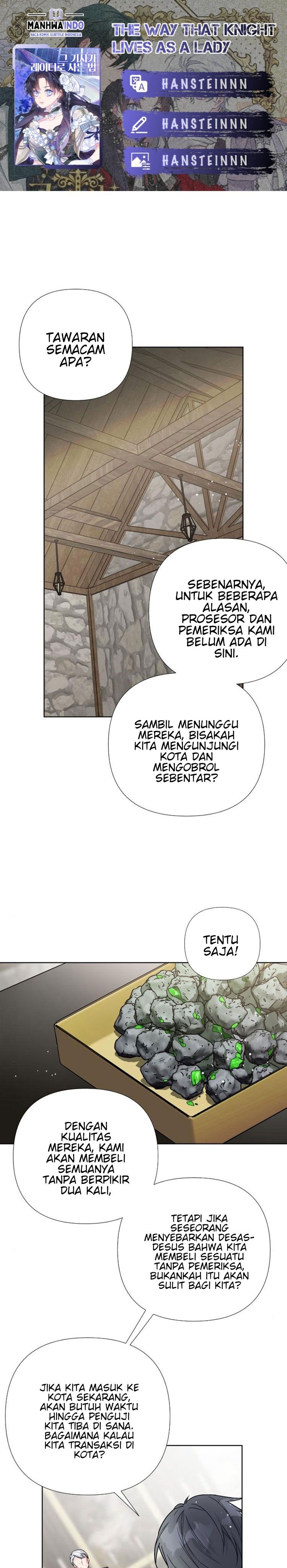 The Way That Knight Lives As a Lady Chapter 30 Gambar 1