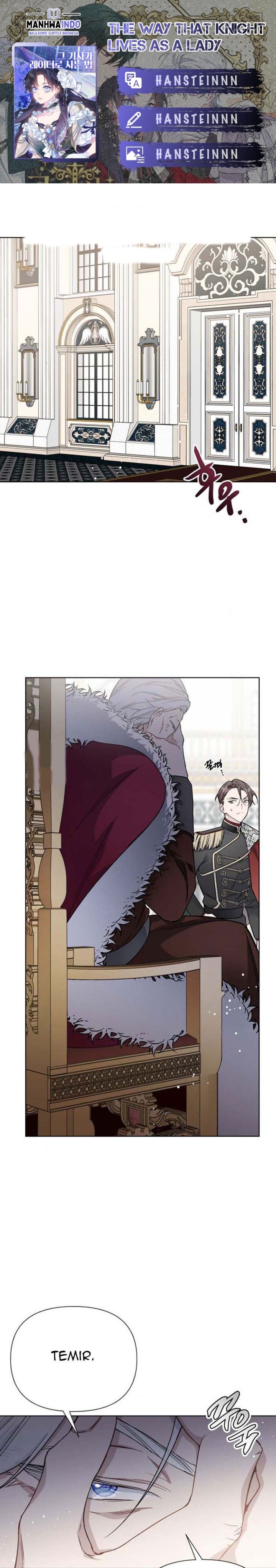 The Way That Knight Lives As a Lady Chapter 42 Gambar 1
