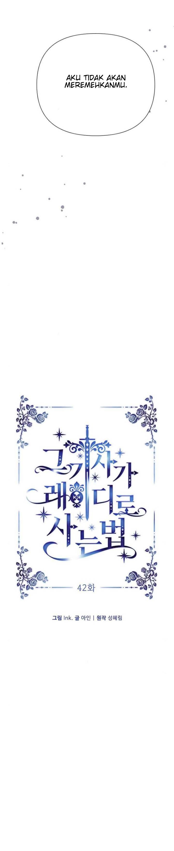 The Way That Knight Lives As a Lady Chapter 42 Gambar 8