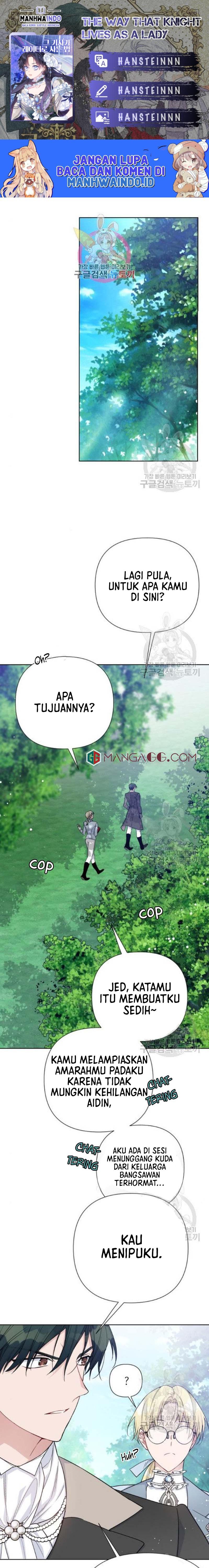 The Way That Knight Lives As a Lady Chapter 60 Gambar 1