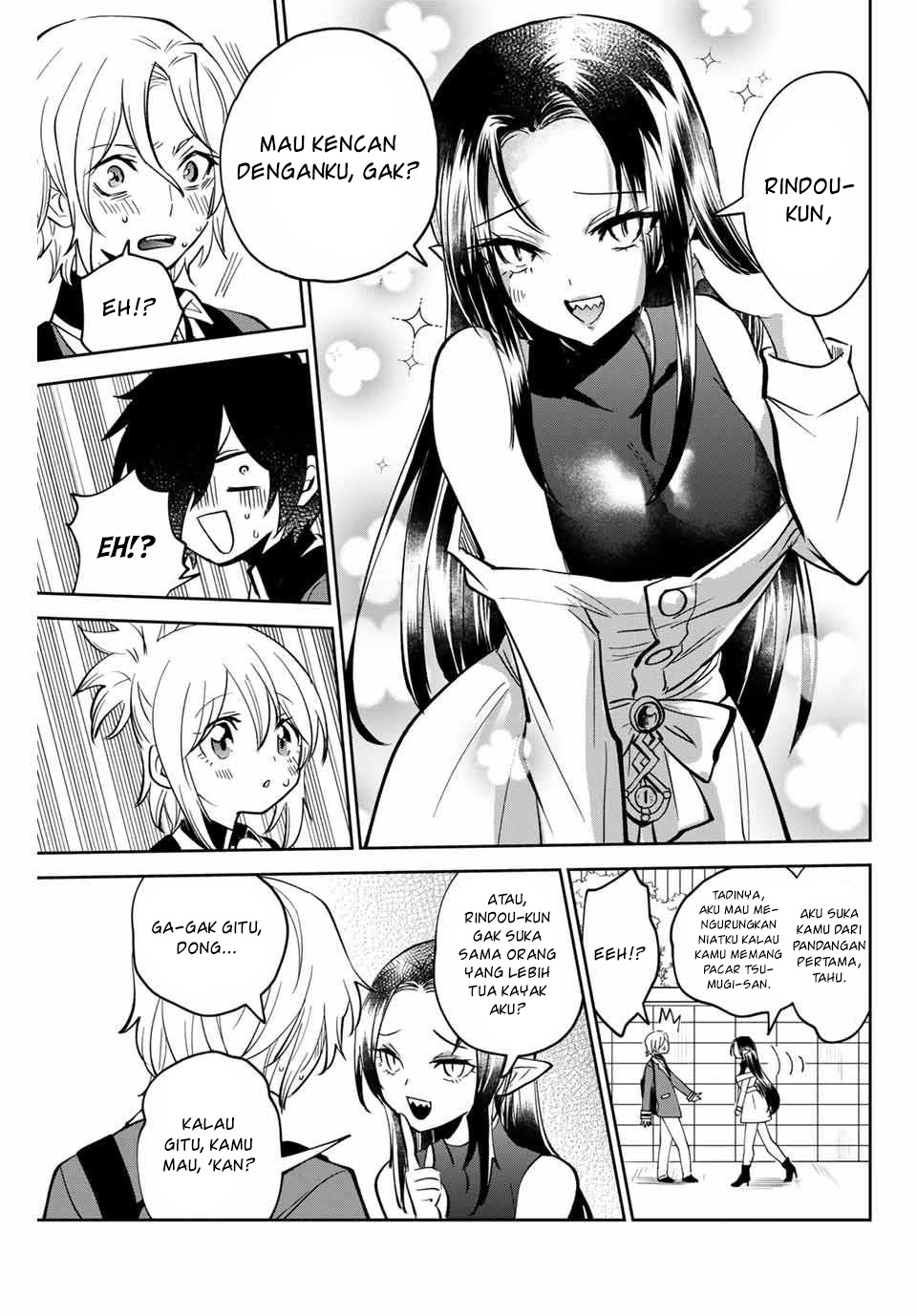The Witch Controls Her Age and Magic With a Kiss (Toshi to Mahou wa Kiss Shidai) Chapter 03 Gambar 18