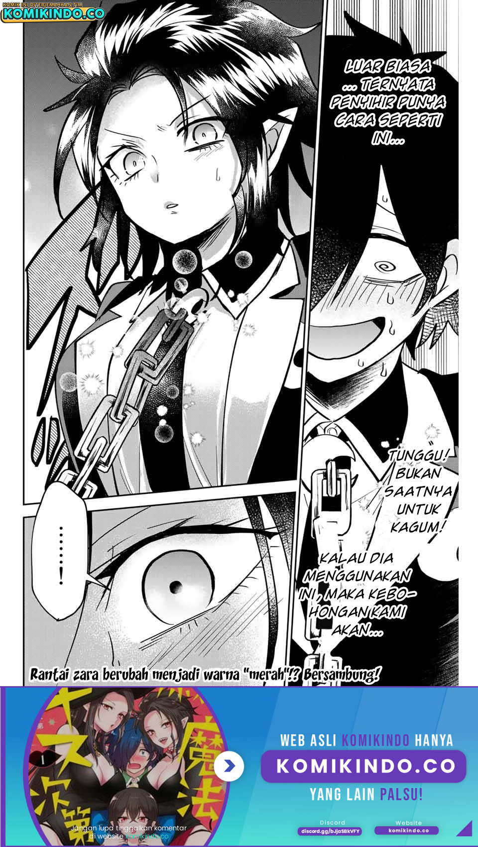 The Witch Controls Her Age and Magic With a Kiss (Toshi to Mahou wa Kiss Shidai) Chapter 08 Gambar 15