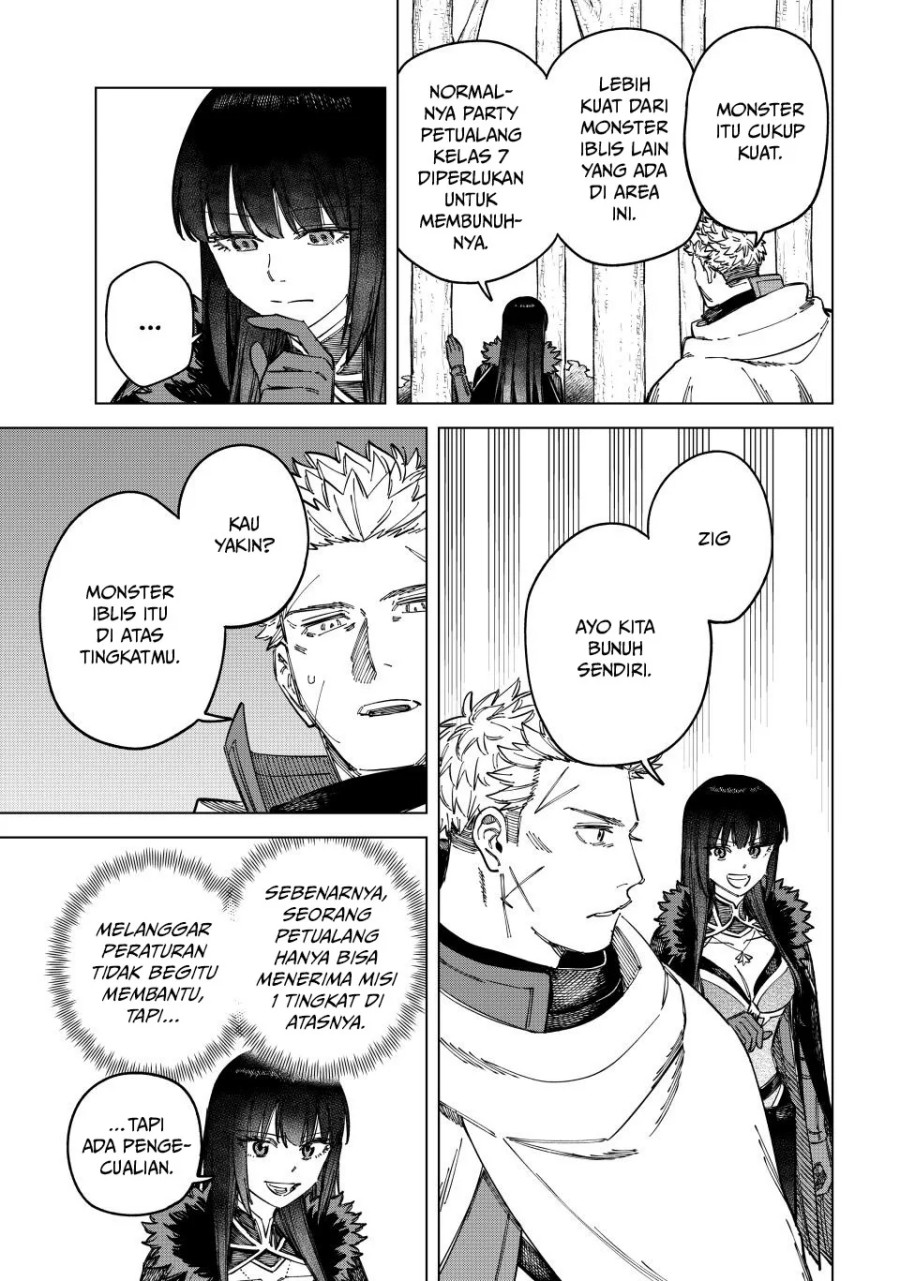 The Witch and the Mercenary Chapter 09 Gambar 18