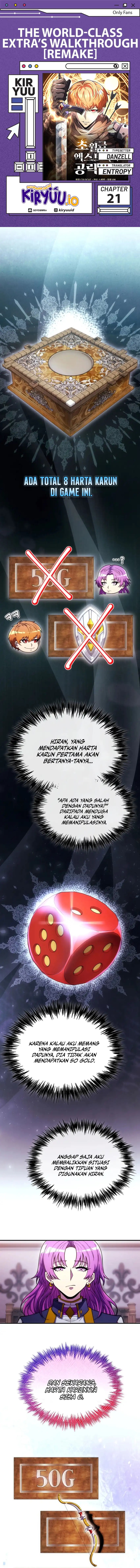 The World-Class Extra’s Walkthrough [Remake] Chapter 21 Gambar 1