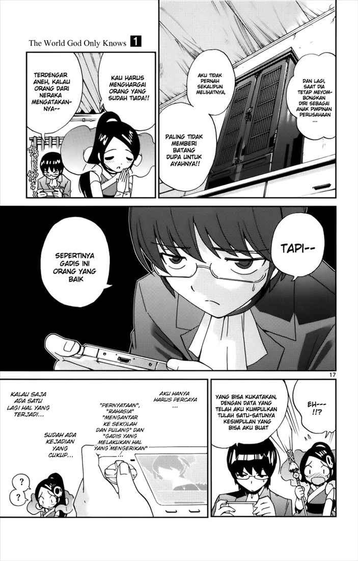The World God Only Knows Chapter 04 Gambar 19