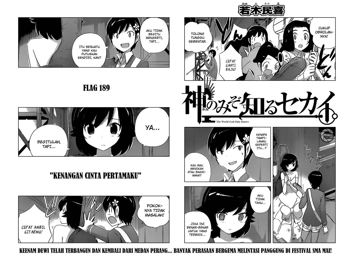 The World God Only Knows Chapter 189 Gambar 3