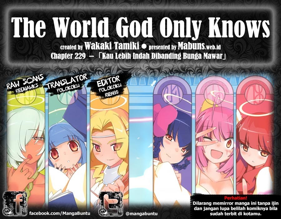 The World God Only Knows Chapter 229 Gambar 1