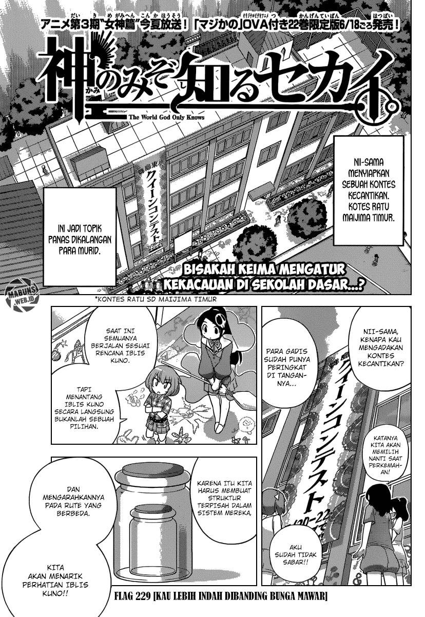 The World God Only Knows Chapter 229 Gambar 2