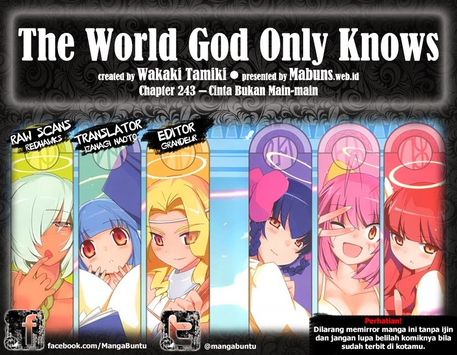 The World God Only Knows Chapter 243 Gambar 1