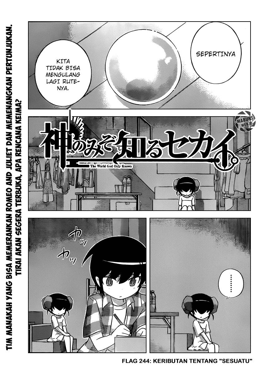The World God Only Knows Chapter 244 Gambar 4