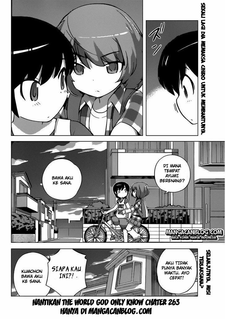 The World God Only Knows Chapter 262 Gambar 18