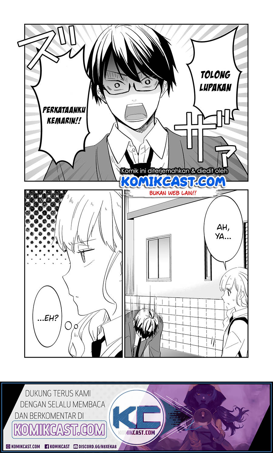 The World Will Be Destroyed Tomorrow, so I Want to Rub Your Boobs Chapter 02 Gambar 3