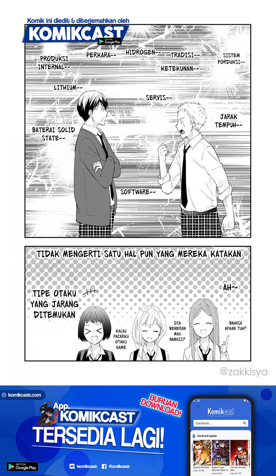 The World Will Be Destroyed Tomorrow, so I Want to Rub Your Boobs Chapter 04 Gambar 5